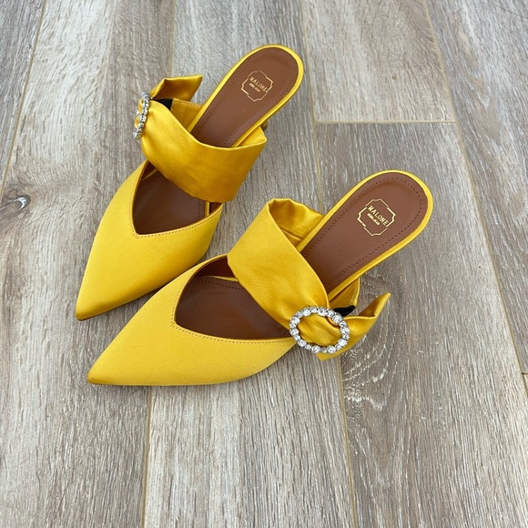 Malone slik heels slippers - Picture 1 of 2